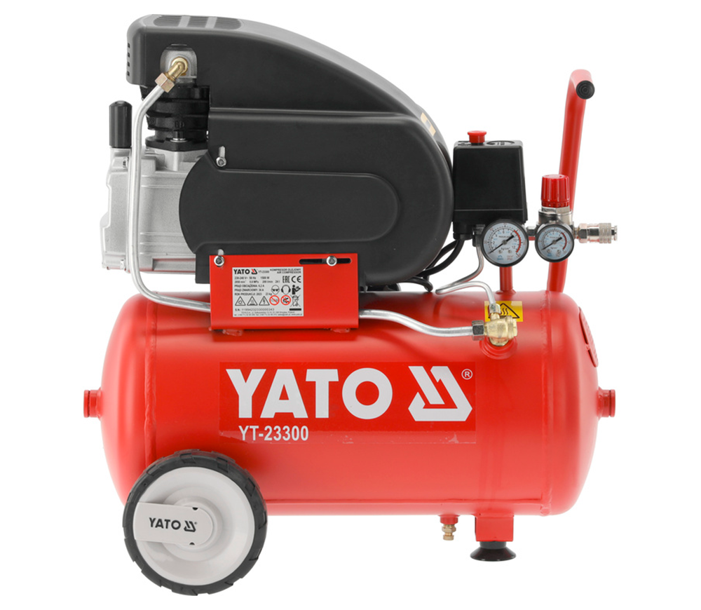 Compresor YATO YT23300 200l/min 24L photo 1