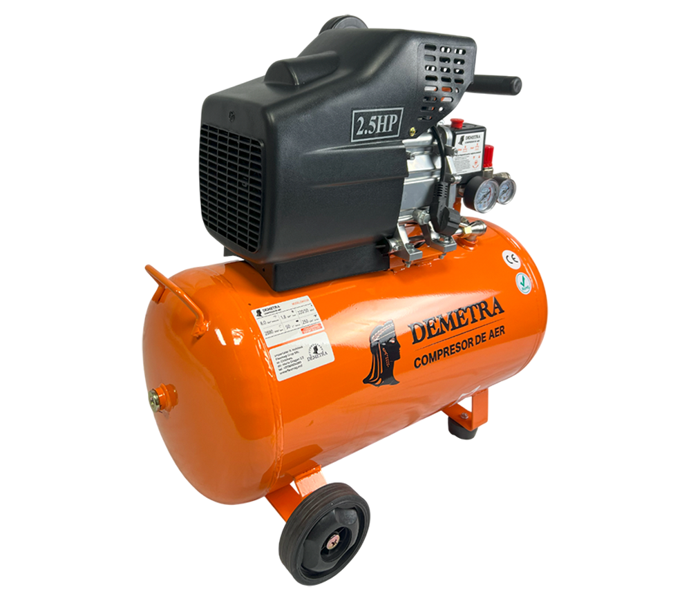 Compresor Demetra DM2550 250l/min 50L photo 1