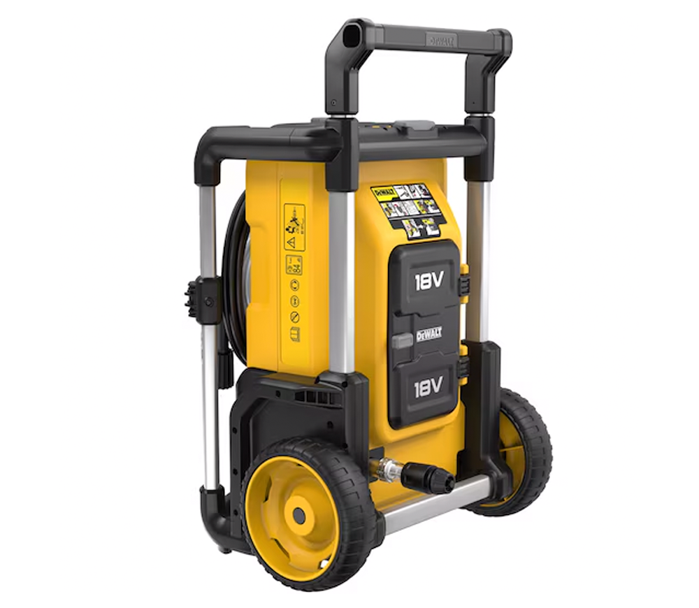 Aparat de spălat cu presiune fără fir (fără bat) DEWALT DCMPW1600N 110bar 273l/h 2x18V photo 3