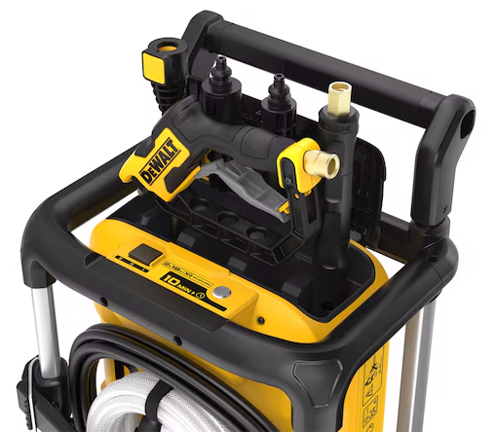 Aparat de spălat cu presiune fără fir (fără bat) DEWALT DCMPW1600N 110bar 273l/h 2x18V photo 5