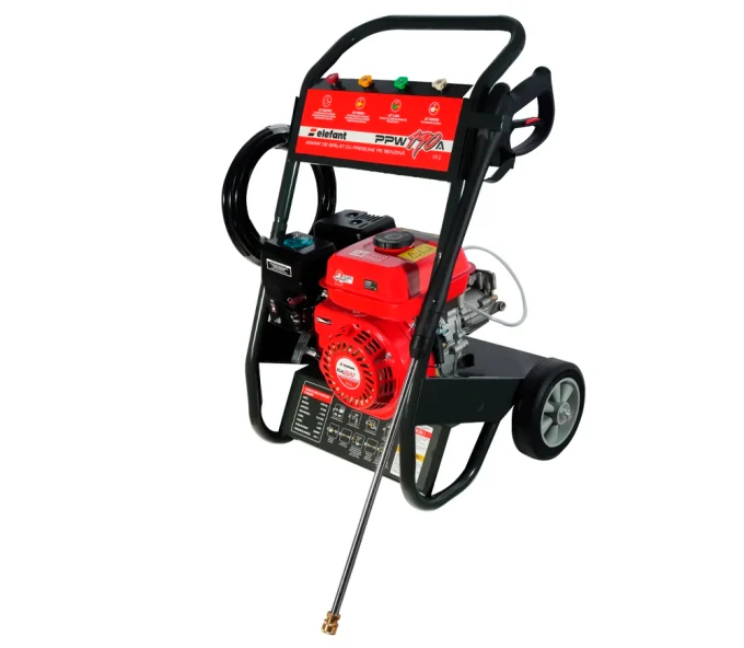 Aparat de spălat cu presiune pe benzin Elefant PPW190A 6.5cp 165bar 600l/h-1