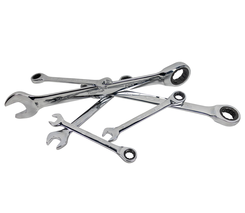 Set de 32 chei combinate cu clichet JBM-54041 6-32mm photo 3