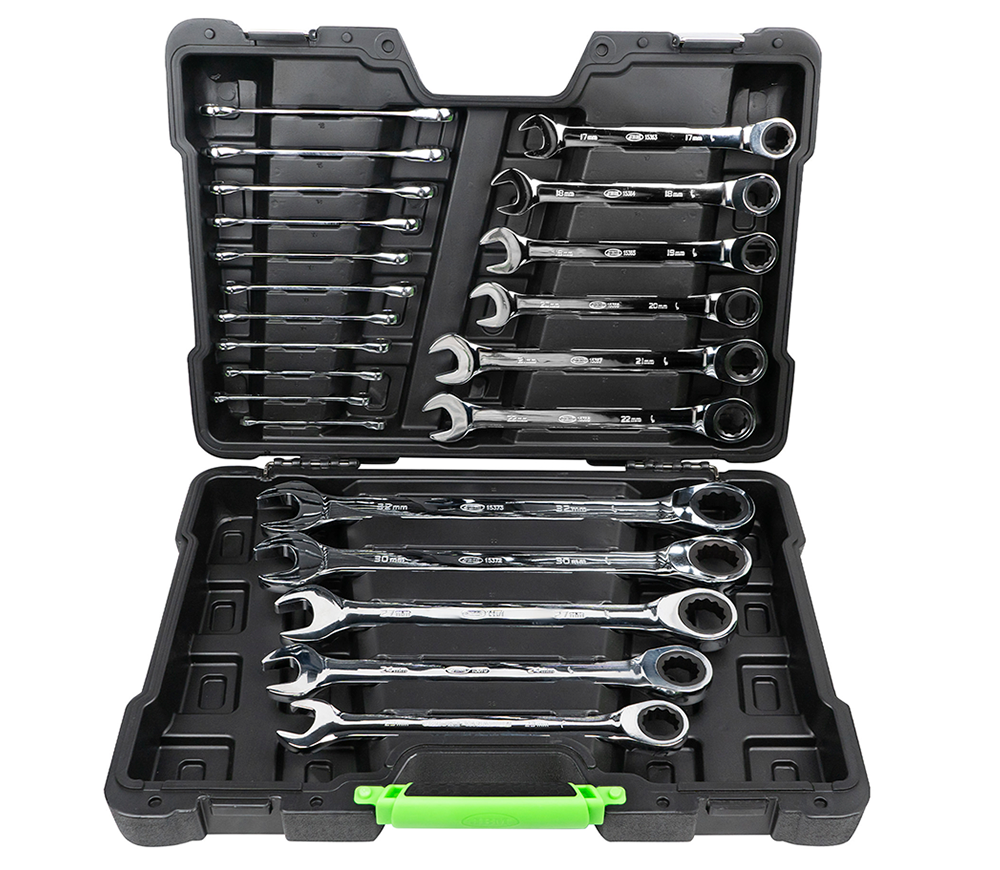 Set de 32 chei combinate cu clichet JBM-54041 6-32mm photo