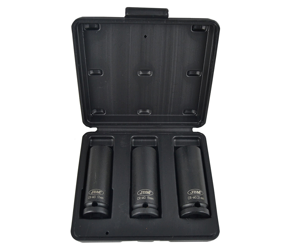 Set 3 duze tubulare de impact JBM-52969 17-21 mm photo 0