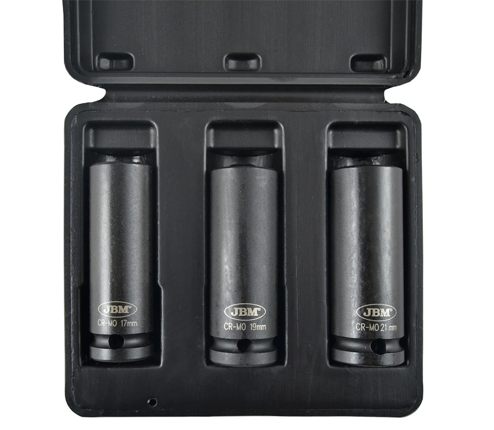 Set 3 duze tubulare de impact JBM-52969 17-21 mm photo 1