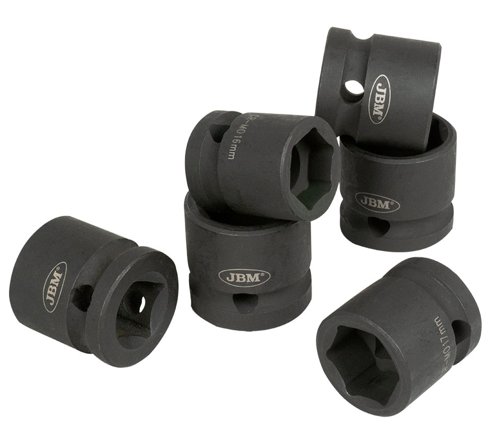 Set de 12 capete de impact JBM-53060 10-21 mm photo 2