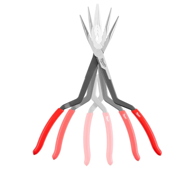 Длинногубцы удлинённые 2шт MILWAUKEE LONG REACH PLIERS 332мм-2