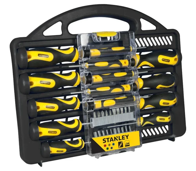Set de șurubelnițe și biți  34 buc STANLEY STHT0-62141-2