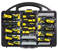 Set de șurubelnițe și biți  34 buc STANLEY STHT0-62141-1