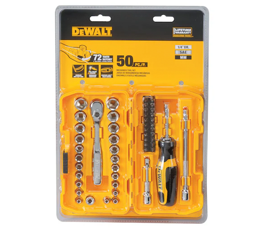 Set de capete și biți 50pcs DEWALT DWMT81610-0 4-14 mm photo 2