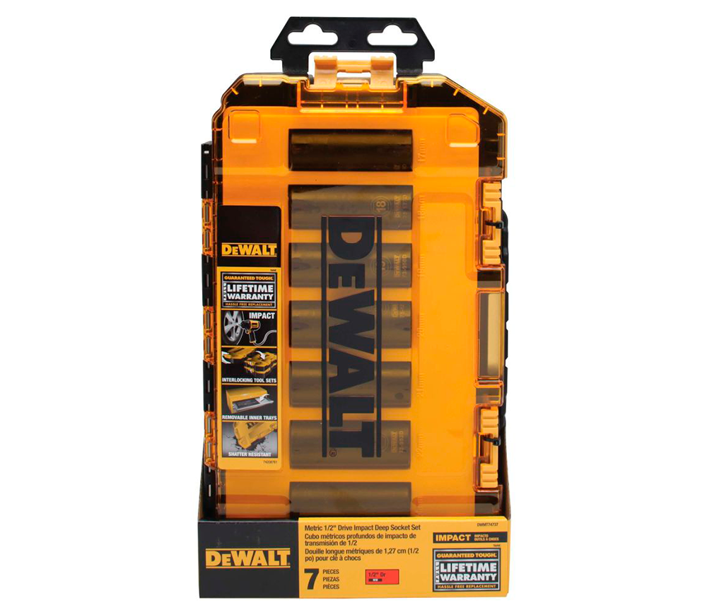 Set de 7 duze tubulare de impact DEWALT DWMT74737-0 17-24 mm photo 1