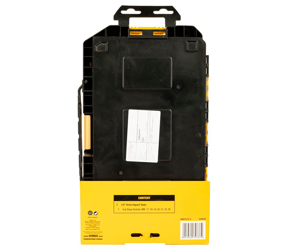 Set de 7 duze tubulare de impact DEWALT DWMT74737-0 17-24 mm photo 2