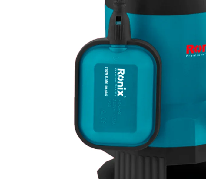 Pompă de drenaj RONIX RH-4042 750w 13000l/h-3