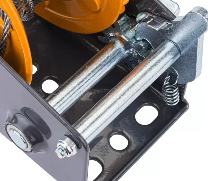 Ручная лебедка POWERMAT PM-WRC-454T 454kg 5м-4
