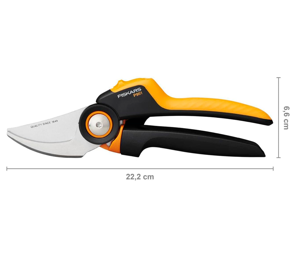 Секатор садовый FISKARS PowerGearX L P961 222мм photo 0