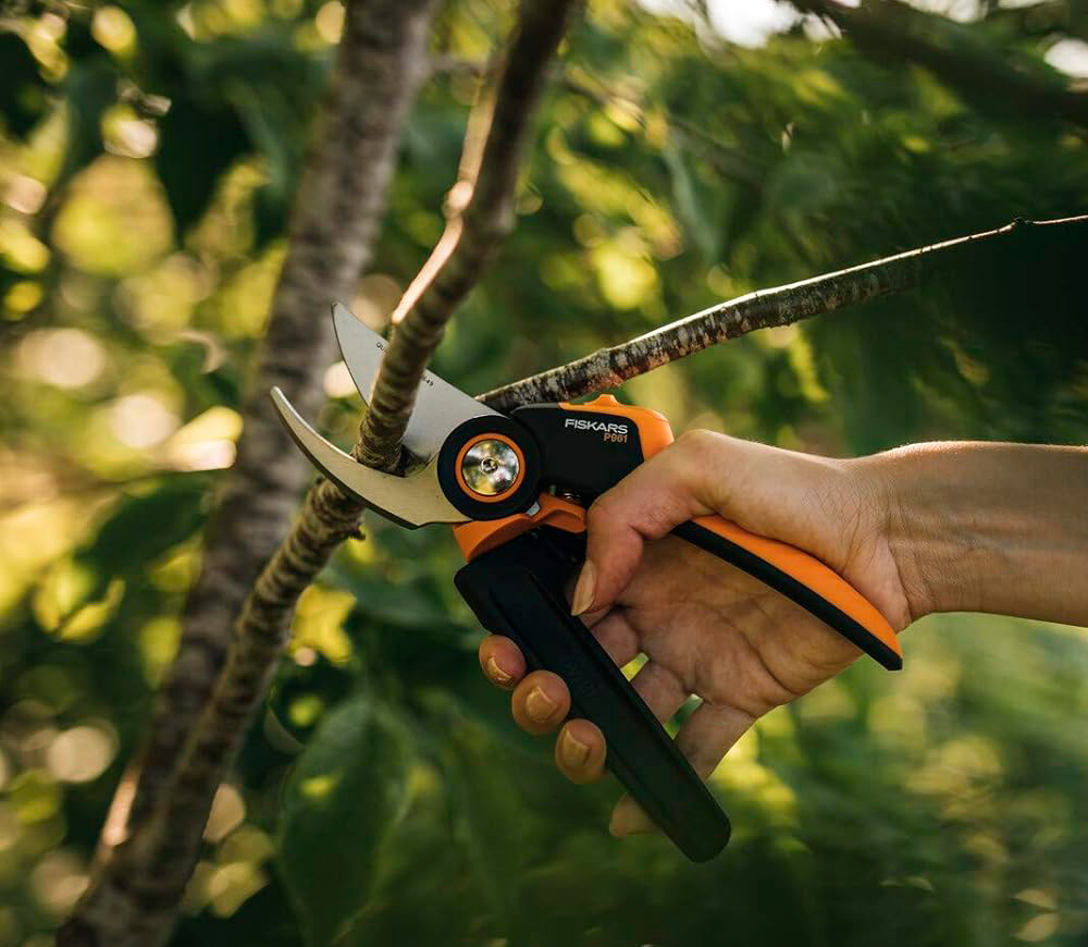 Секатор садовый FISKARS PowerGearX L P961 222мм photo 2