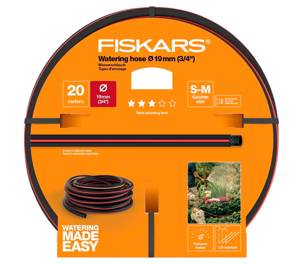 Шланг армированый FISKARS Q3 3/4" 20m photo