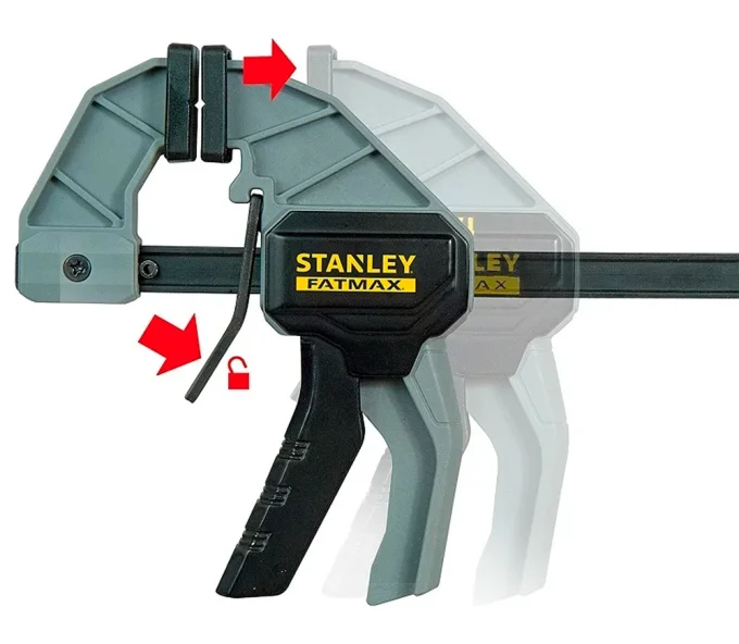 Clemă de fixare STANLEY FMHT0-83233 Cu fixare rapidă 62mm 300mm-3