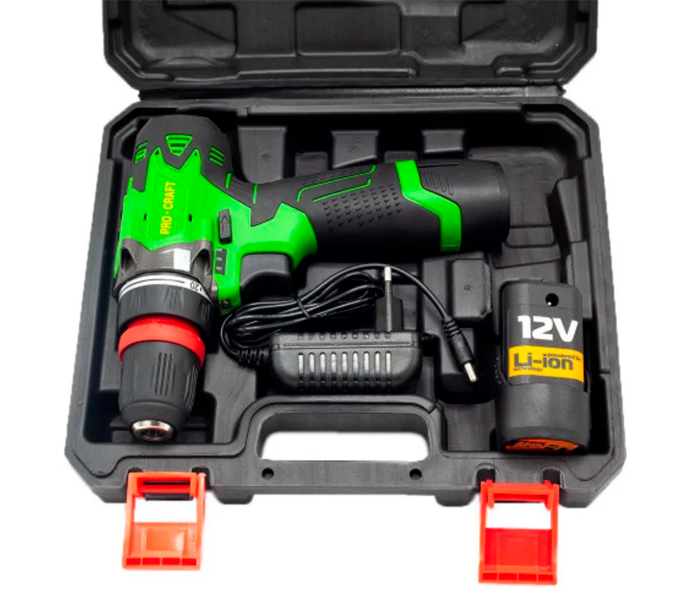 Шуруповёрт аккумуляторный ProCraft PA12DFR 12В 2Ач photo 4