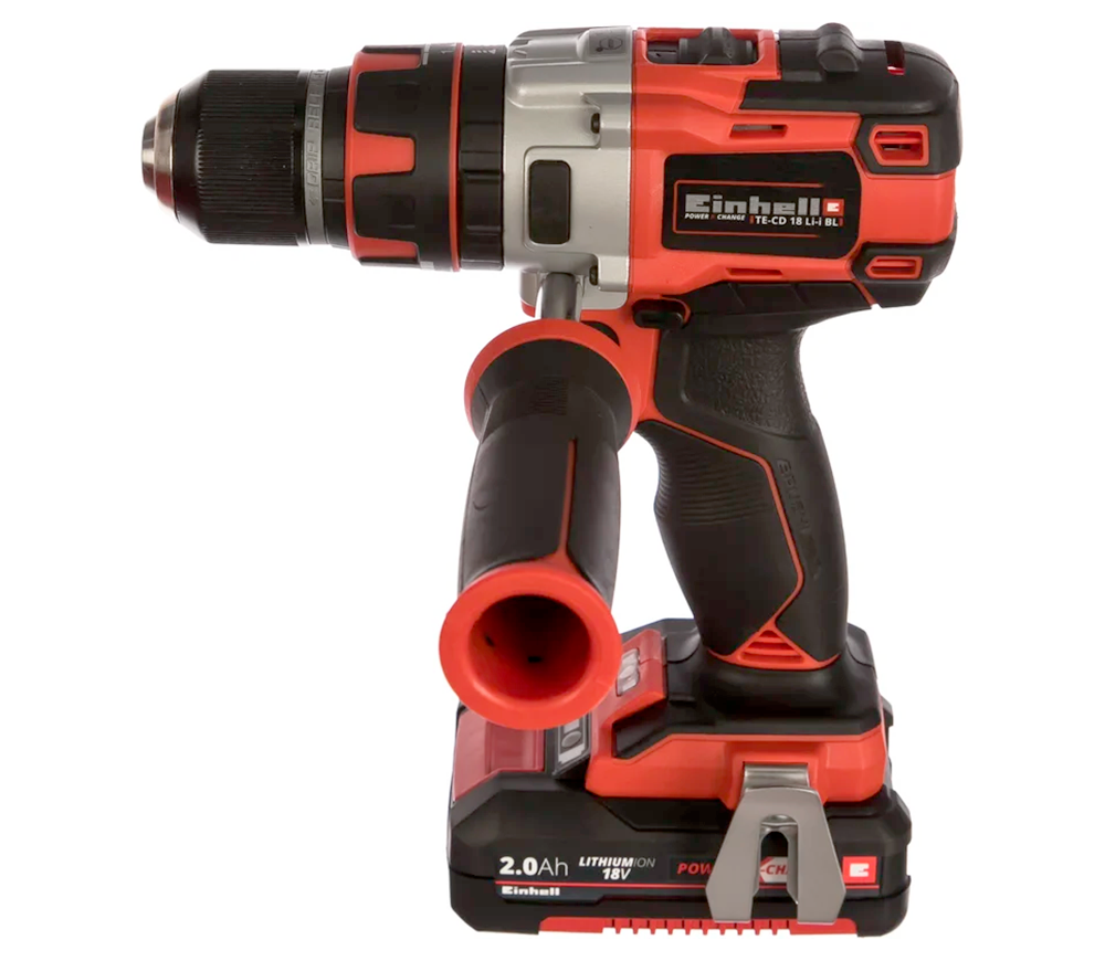 Дрель ударная аккумуляторная EINHELL TE-CD 18 Li-i BL 18В 2Ач photo 1