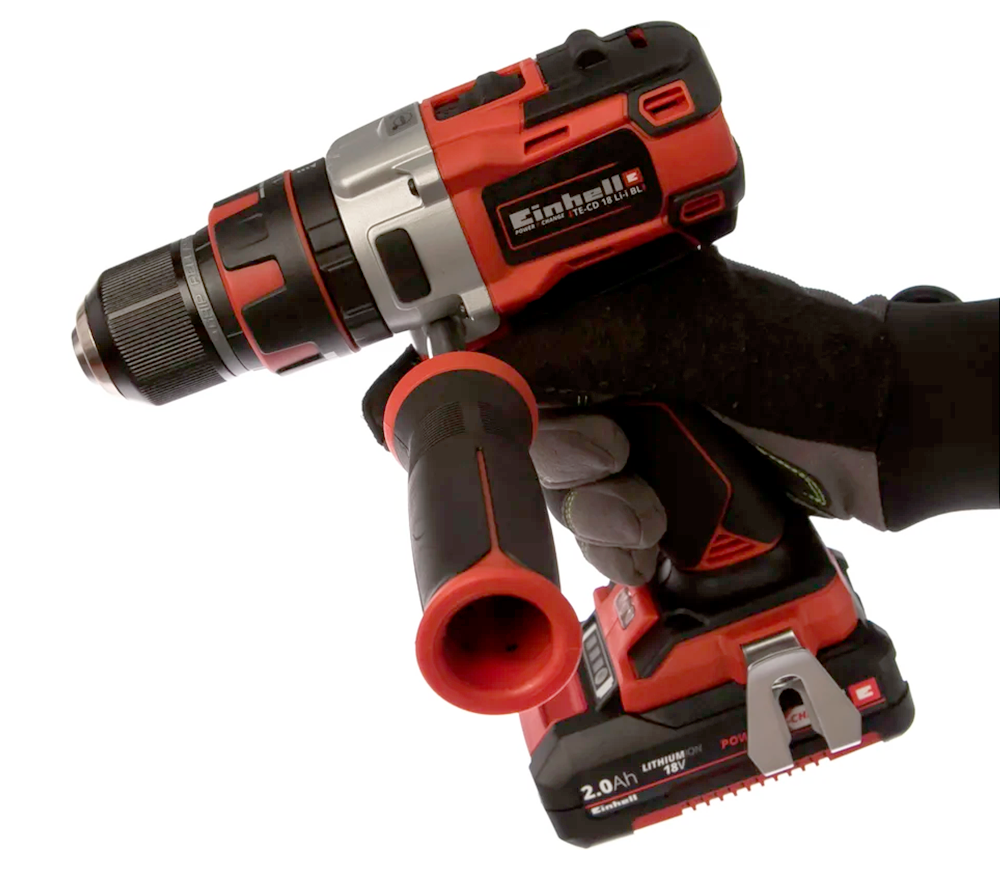 Дрель ударная аккумуляторная EINHELL TE-CD 18 Li-i BL 18В 2Ач photo 3