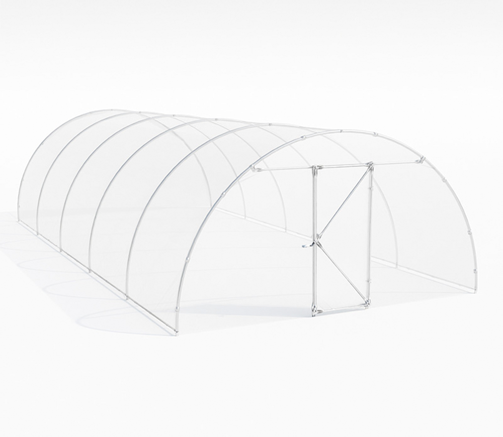 Seră arcuită Demetra 10x4.5x2.5 m 45m² Alb photo