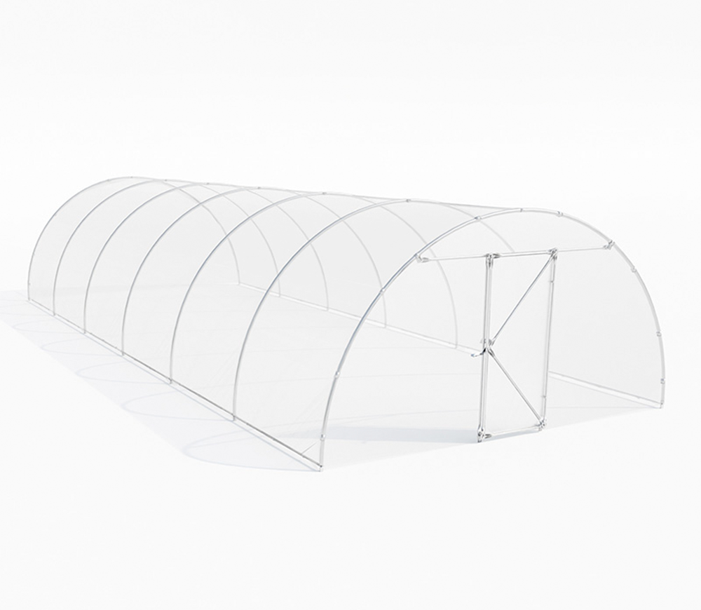 Seră arcuită Demetra 12x4.5x2.5 m 54m² Alb photo