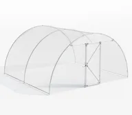 Теплица арочная Demetra 4x4.5x2.5 м 18м² Белый-1