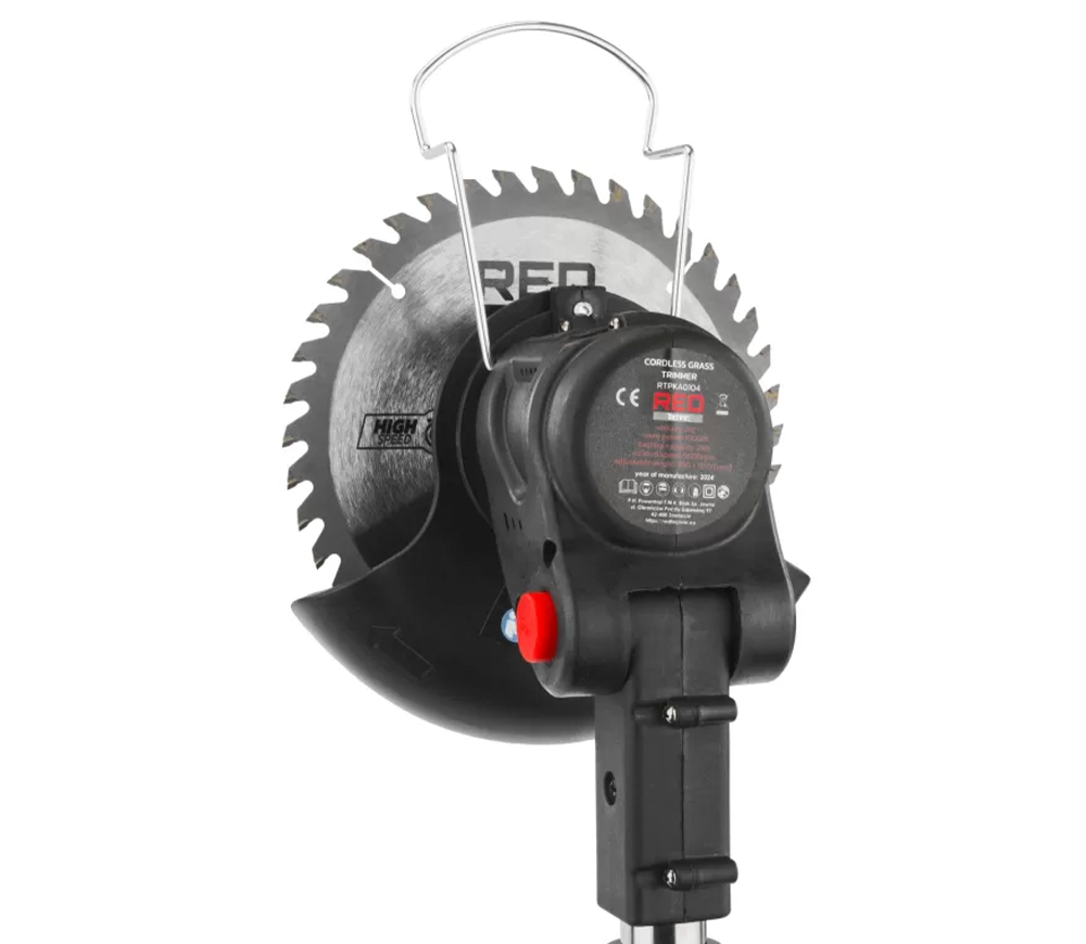 Trimmer cu acumulator RED Technic RTPKA0104 21V 2Ah photo 4