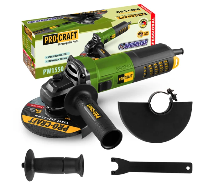 Polizor unghiular ProCraft PW1550  850w 125mm-7