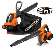 Воздуходувка-пылесос аккумуляторная DAEWOO DABL 9042Li SET 11666л/мин 21В 2.5Ач-1