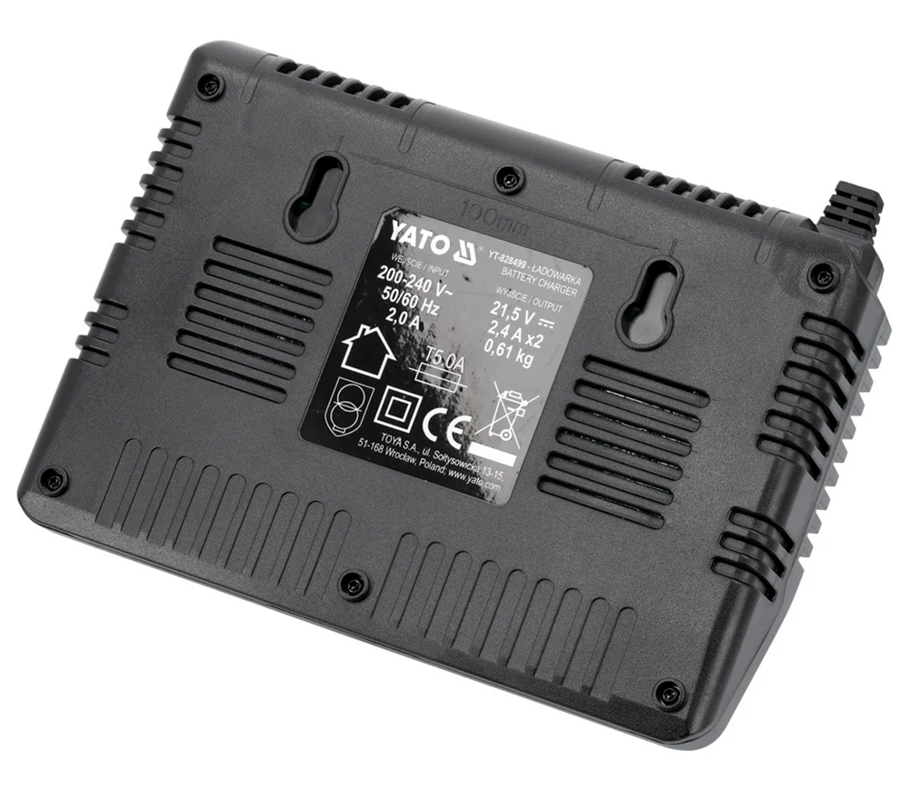 Încărcător dublu YATO YT828499 100w 18V 4.8A photo 1