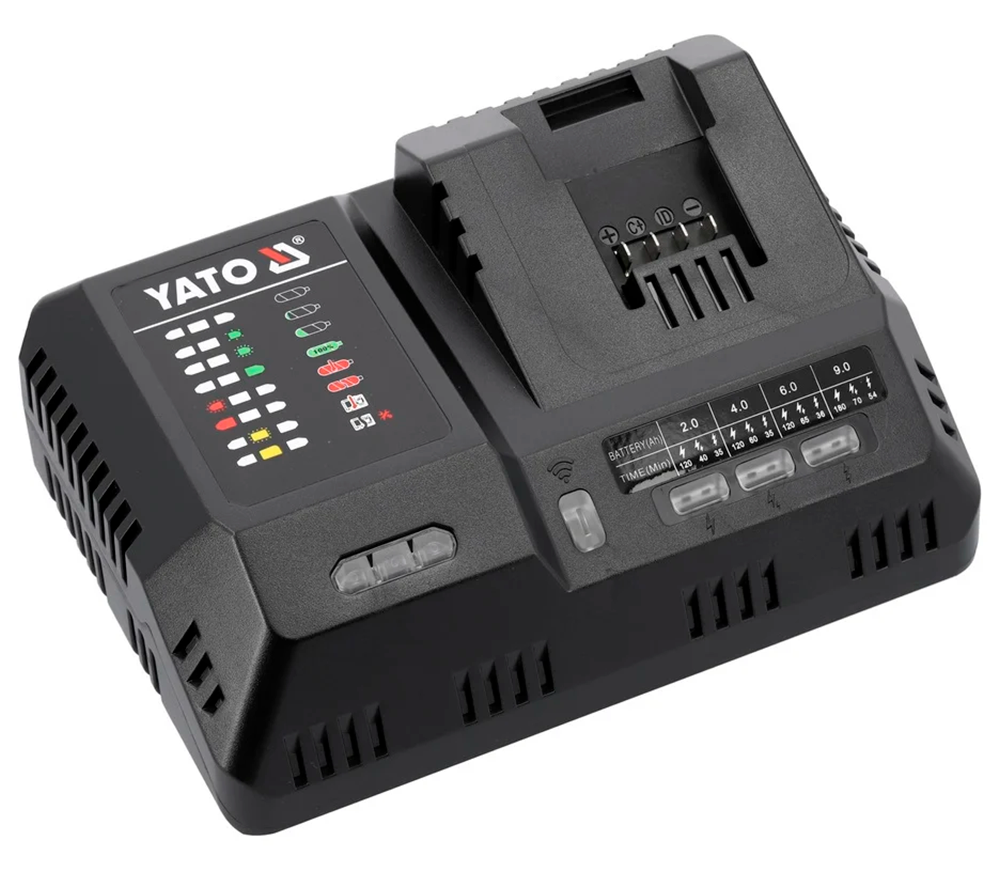 Зарядное устройство YATO YT828502 210вт 18В 12A photo
