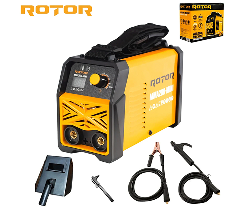 Aparat de sudat ROTOR MMA200-MINI 200A photo 0