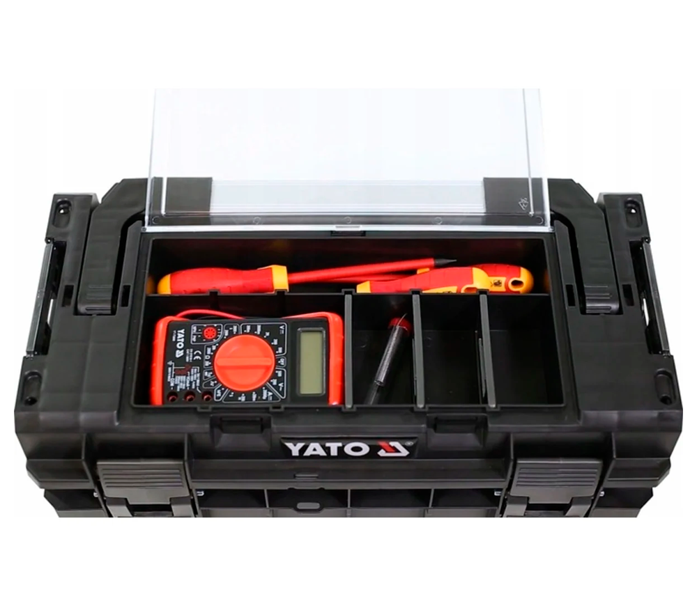 Valiză pentru scule YATO P45P S12 YT09183 Plastic photo 2