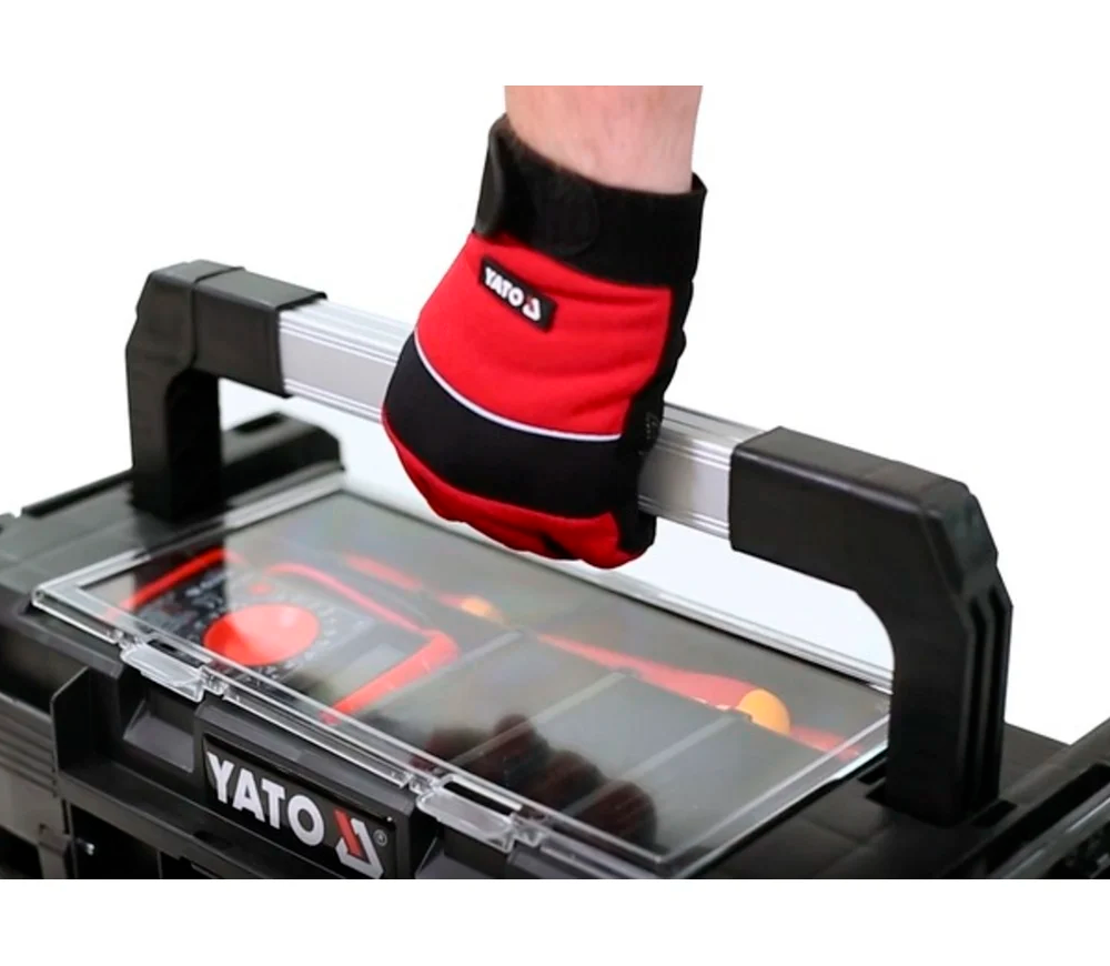 Valiză pentru scule YATO P45P S12 YT09183 Plastic photo 3