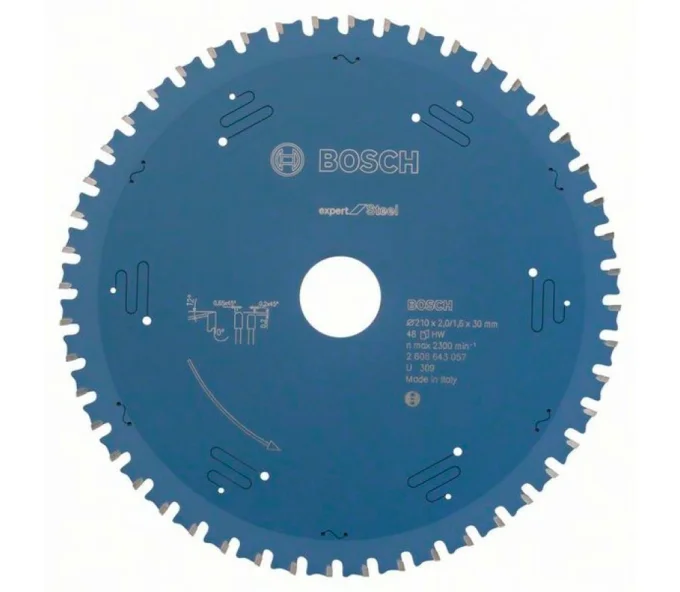 Disc pentru fierastrau electric BOSCH EX SL H 2608643057 210mm 1.6mm-1
