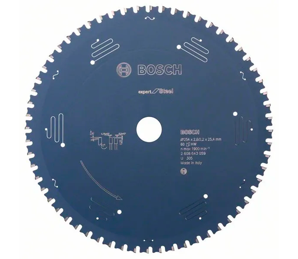 Disc pentru fierastrau electric BOSCH EX SL H 2608643059 254mm 2.2mm photo