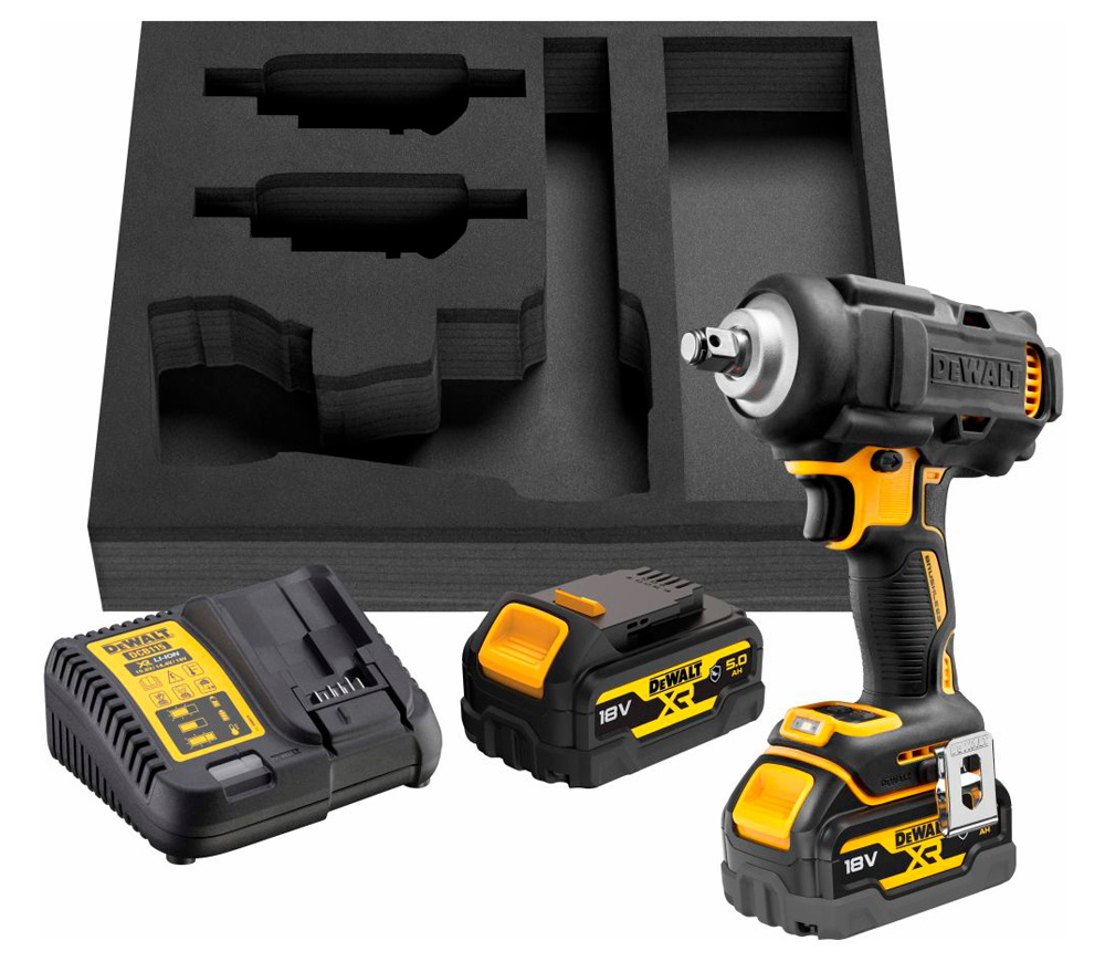Гайковерт аккумуляторный DEWALT DCF891P2G 18В 5Ач 1084Нм photo 4