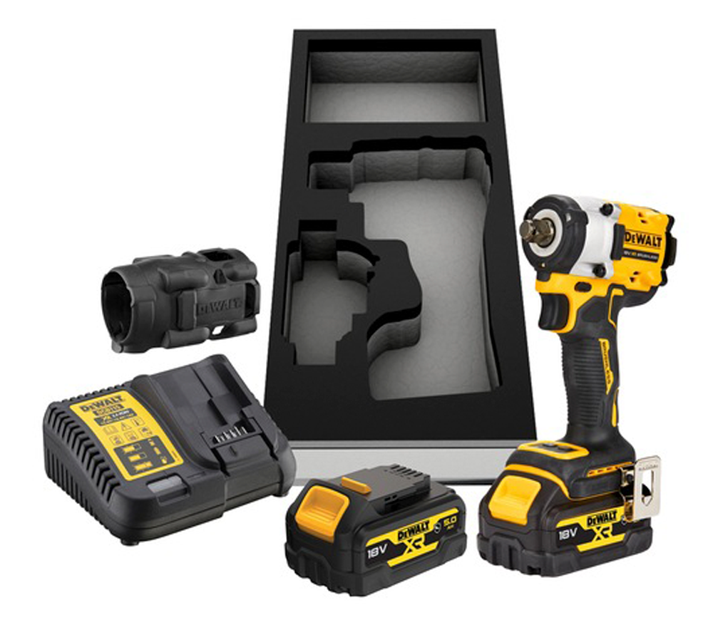 Гайковерт аккумуляторный DEWALT DCF921P2G-QW 18В 5Ач 610Нм photo 5