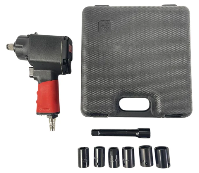 Mașină de înșurubat cu impact pneumatică Demetra AT-04 745Nm 10000rot/min-3