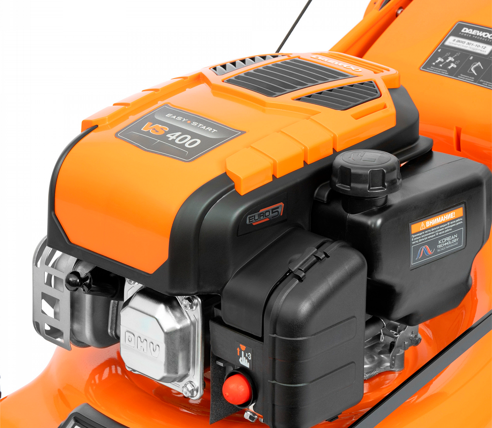 Газонокосилка бензиновая DAEWOO DLM 43SP 400мм 3.4лс photo 3