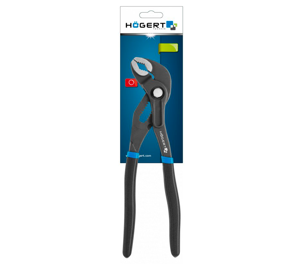 Клещи переставные HOEGERT HT1P377 400мм photo 0