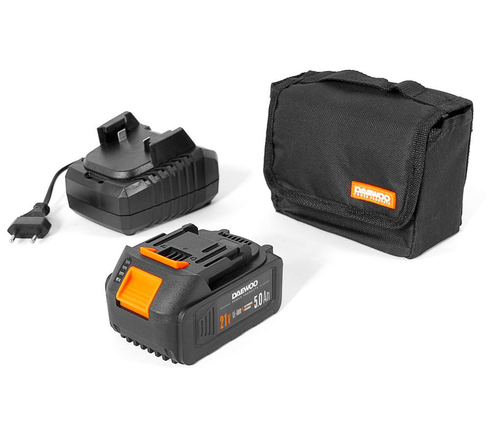 Motocultor cu acumulator DAEWOO DAT 2021Li SET 21V 5Ah photo 6