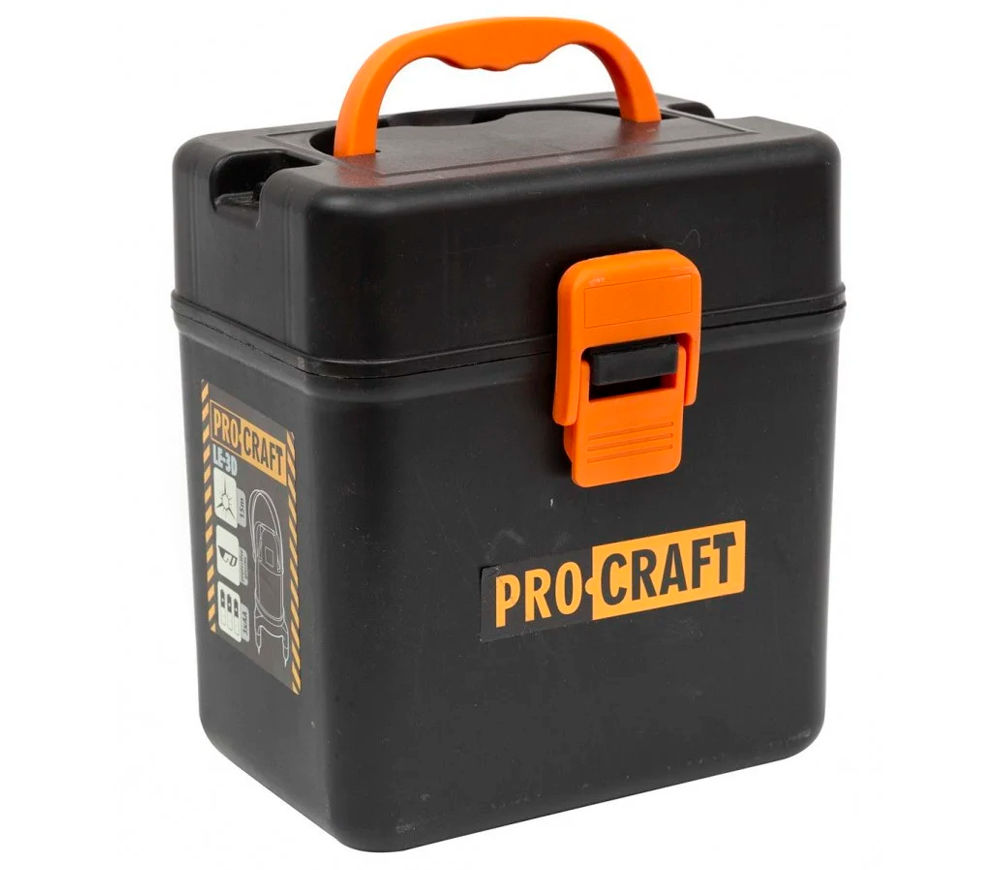 Лазерный уровень ProCraft LE-3D 3луча 15m photo 0