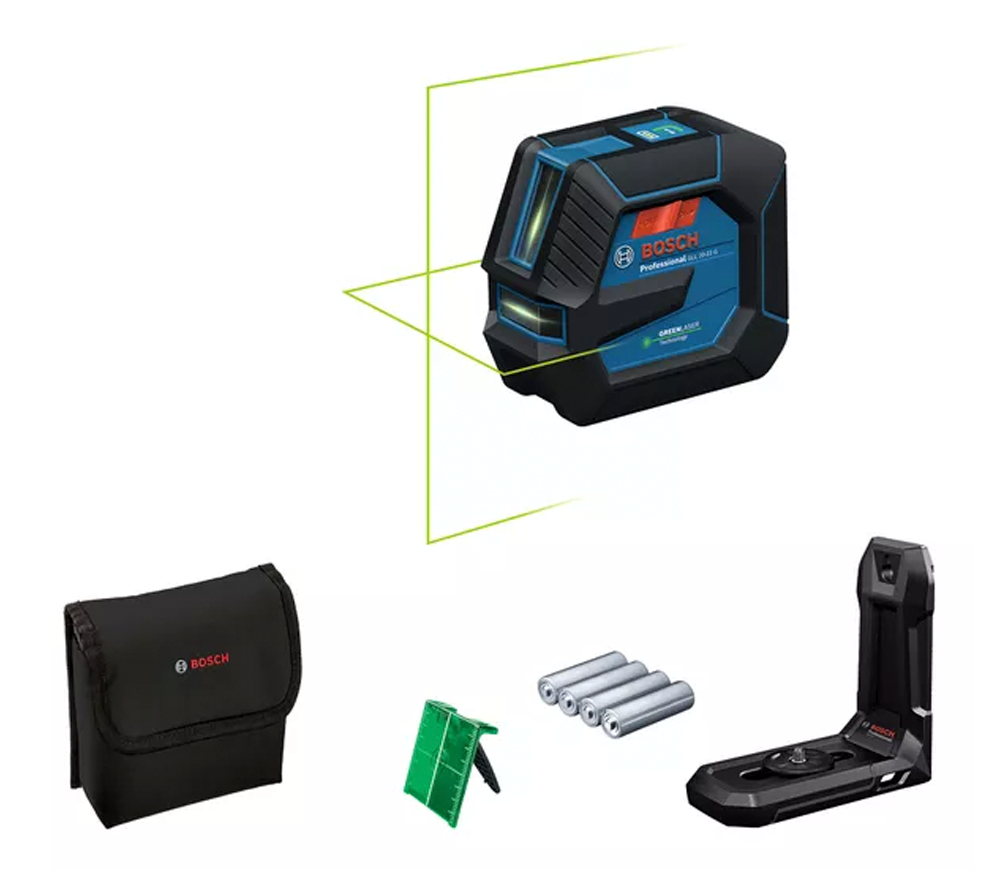 Лазерный уровень BOSCH GLL 20-22 G 2луча 20m photo 0