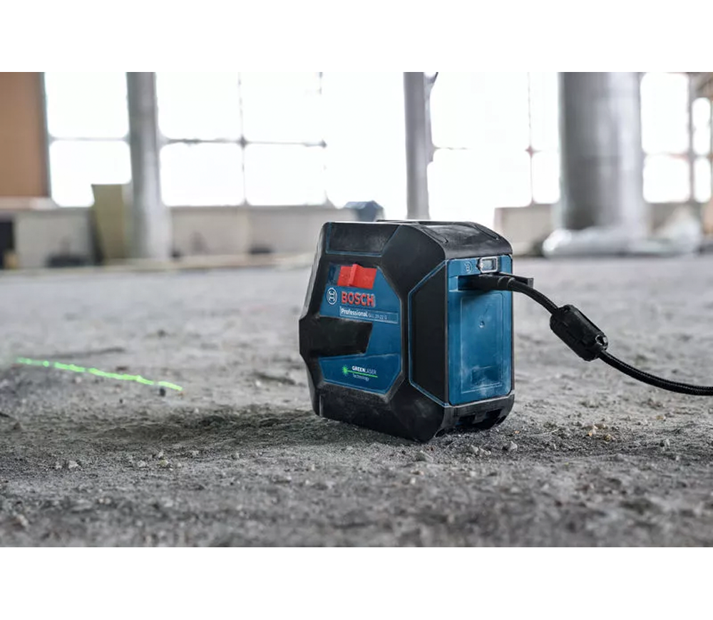 Лазерный уровень BOSCH GLL 20-22 G 2луча 20m photo 7