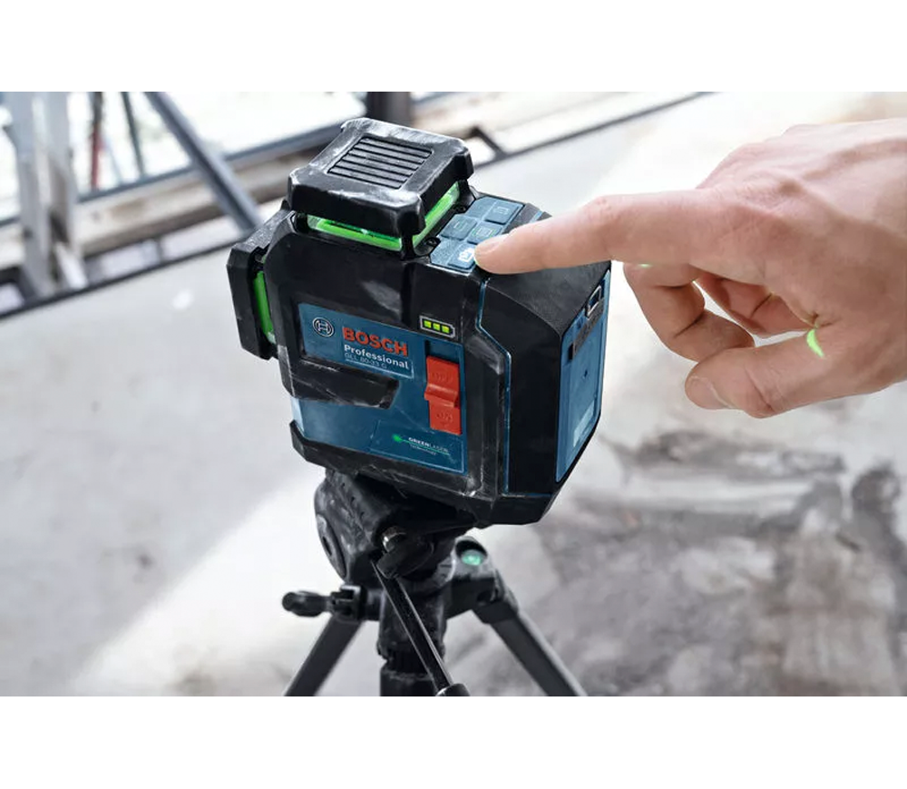 Nivelă cu laser BOSCH GLL 80-33 G 3fascicole 30m photo 2