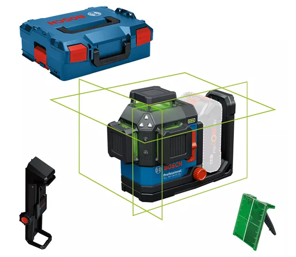 Nivelă cu laser BOSCH GLL 18V-120-33 CG 3 35m photo 0