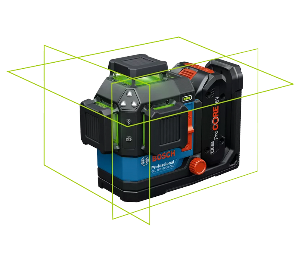 Nivelă cu laser BOSCH GLL 18V-120-33 CG 3 35m photo